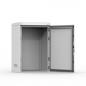 Preview: ALU Outdoorgehäuse 1200x600x600 mm 1-türig