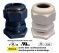 Preview: 100 pcs. M12 PA6 plastic cable gland KB 3-6.5mm IP68 VDE UL