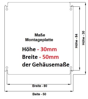 Schaltschrank 500x500x150 mm HBT IP66 eintürig