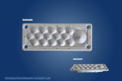 IP54 cable entry plate Multigate HTC-16