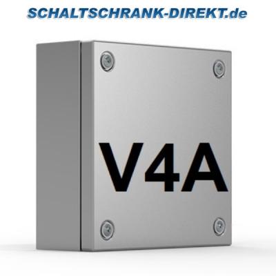 V4A terminal box 300x600x120mm HWD stainless steel AISI 316L