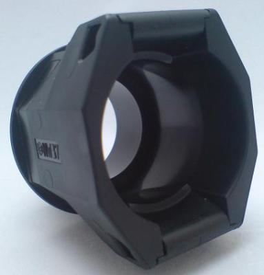 10 Stück NW8.5 Corrugated conduit fitting M12 straight incl. lock nuts