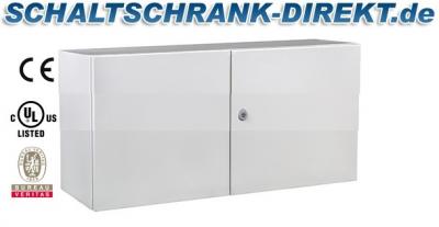 Control cabinet 600x1200x350 mm HBT 2-door IP55 with double door