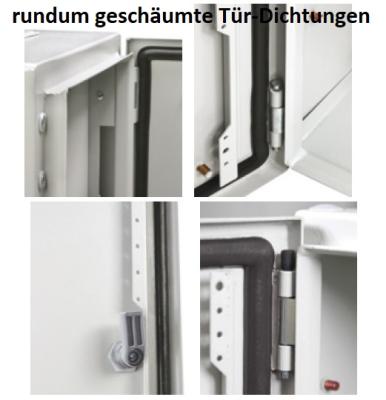 Schaltschrank 500x500x150 mm HBT IP66 eintürig