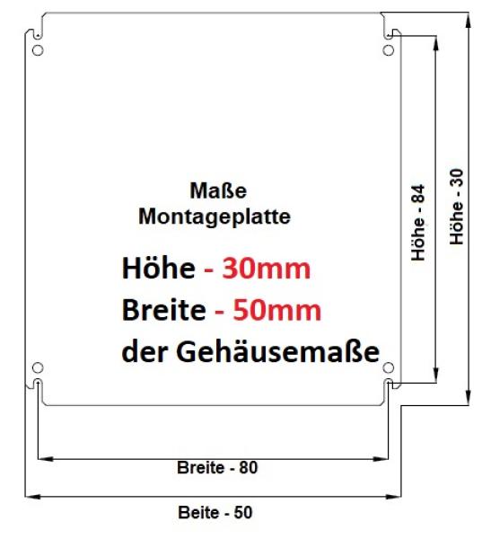 Schaltschrank 500x500x150 mm HBT IP66 eintürig