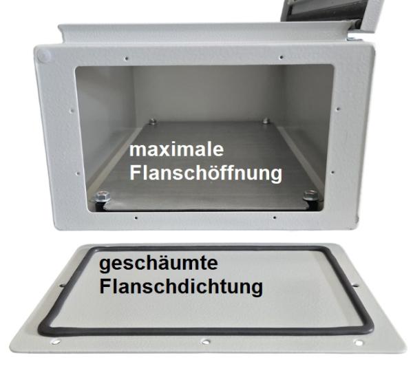 Schaltschrank 500x500x150 mm HBT IP66 eintürig
