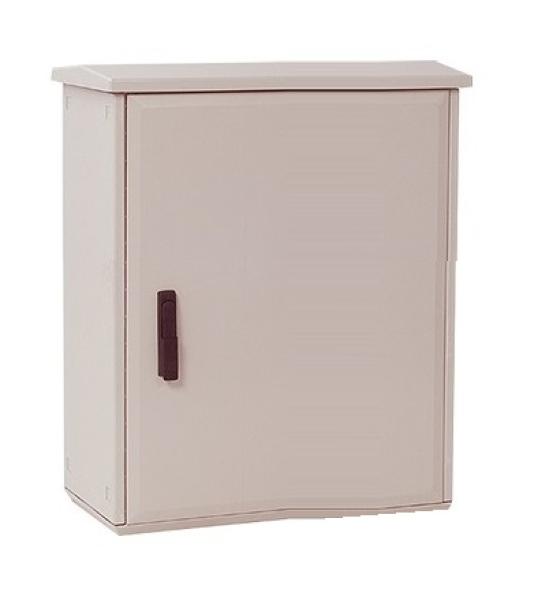 IP55 GFK-Gehäuse 1000x750x300 mm HBT mit Standardtür und Regendach