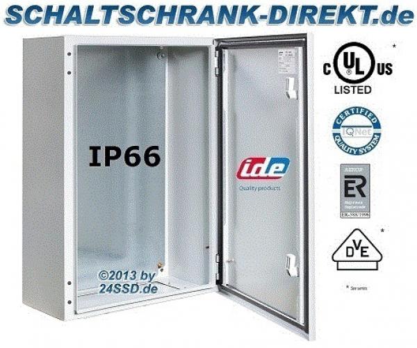 Control cabinet 400x400x250 mm HBT 1-door IP66