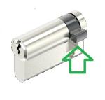 EK333 profile half cylinder with 360° round cylinder