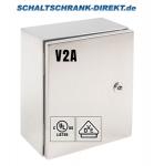 V2A stainless steel enclosure 400x600x200mm HBT 1-door IP66 304L-