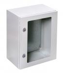 Control cabinet 800x800x200 mm with glazed door HBT IP66 incl. MP and grounding strap