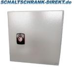 Wandschaltschrank 200x200x155 mm HBT IP66 1-türig Stahlblech mit verzinkter Metall Montageplatte