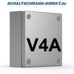 V4A terminal box 400x400x120mm HWD stainless steel AISI 316L