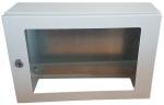 Control cabinet 600x800x300 mm HBT IP66 with transparent door