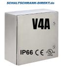V4A stainless steel enclosure 500x400x200mm HBT 1-door IP66 316L
