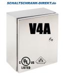 V4A stainless steel enclosure 300x200x150mm HBT 1-door IP66 316L